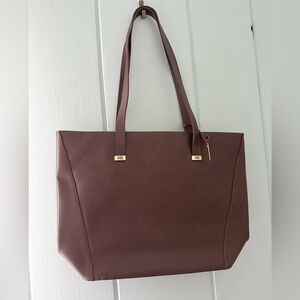 NWOT Nina Ricci Brown Tote Bag